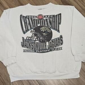 1996 Jacksonville Jaguars Sweatshirt Jacksonville Jaguars Crewneck